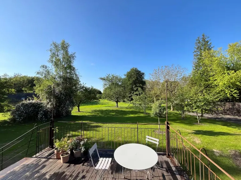 Vue aérienne domaine Castel de Bois