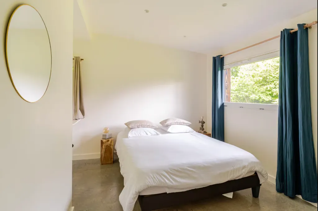 Salle d'eau privative chambre gîte